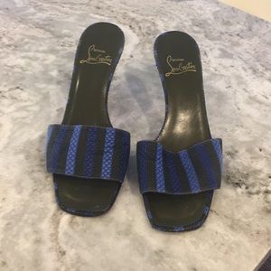 Christian louboutin  slippers cheapest size 37